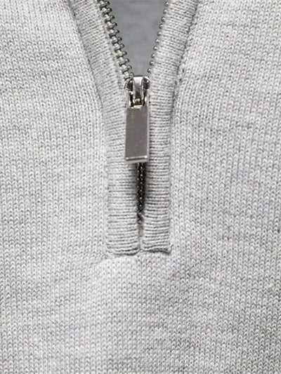 Half Zip Knitwear Pullover Sweater - Verocci Essentials