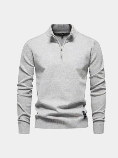 Half Zip Knitwear Pullover Sweater - Verocci Essentials