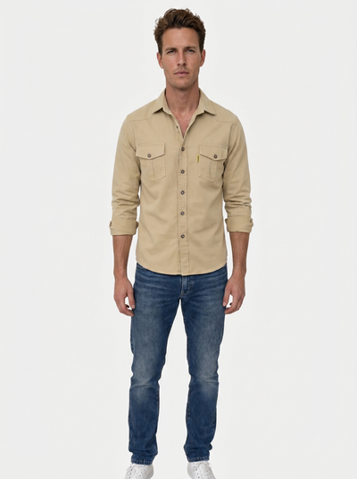 Casual Modern Men Shirt - Verocci Essentials