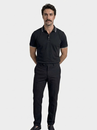 Obsidian Trim Polo – Verocci Essentials