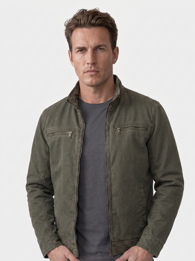Valmont Vintage Olive Field Jacket - Verocci Essentials