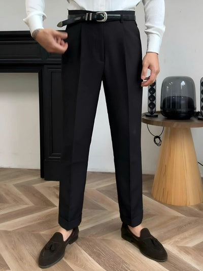 Hollywood Classic Trousers (Belt Included) - Verocci Essentials