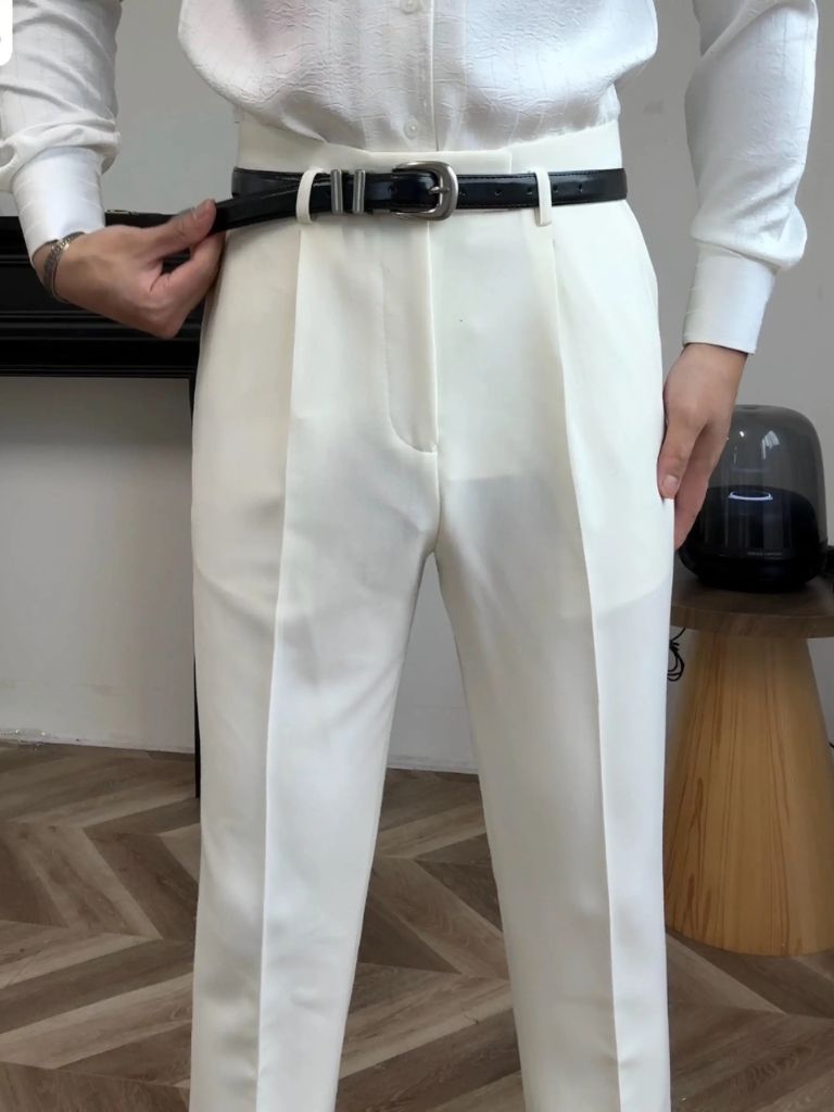 Hollywood Classic Trousers (Belt Included) - Verocci Essentials