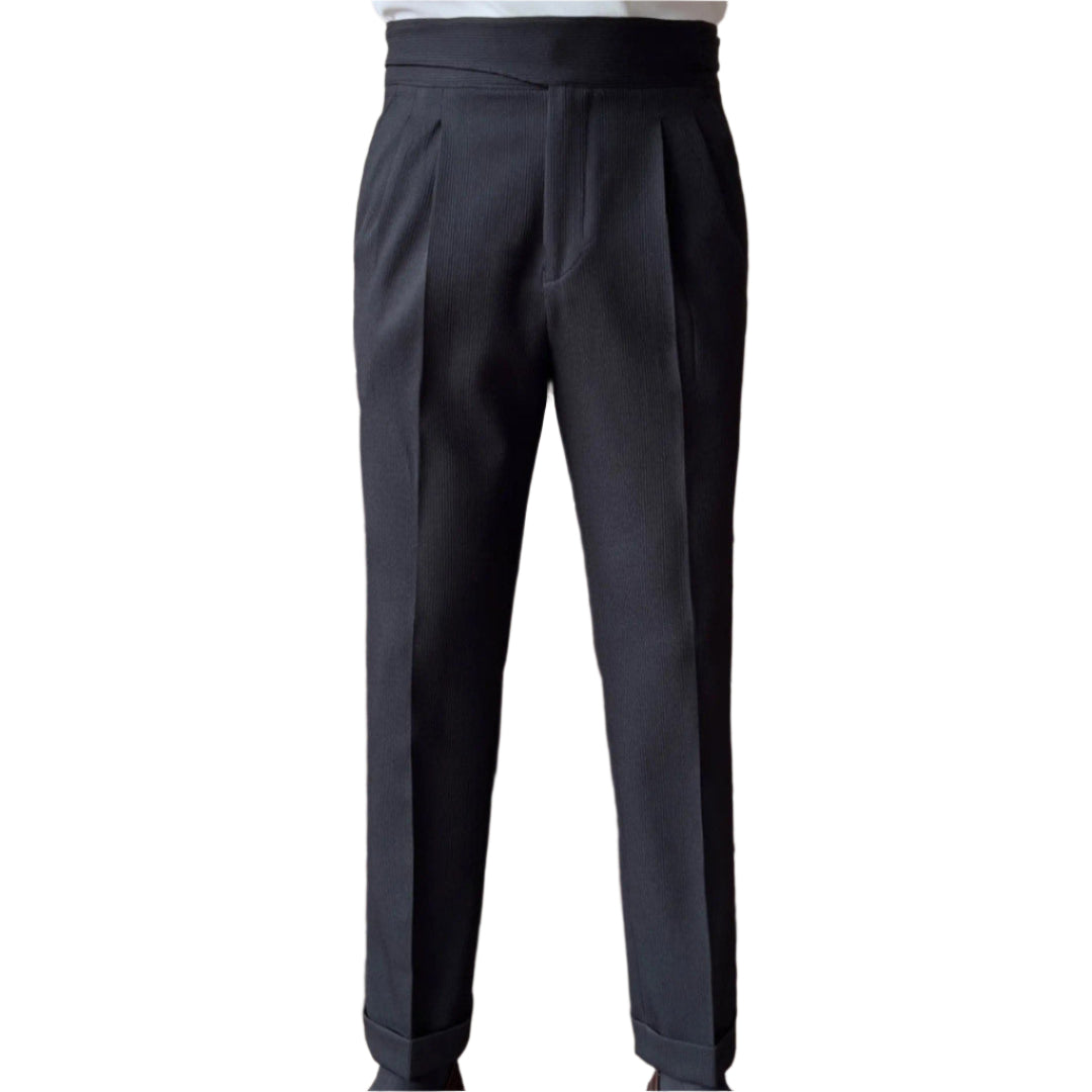 Italian style casual suit trousers