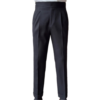 Italian style casual suit trousers