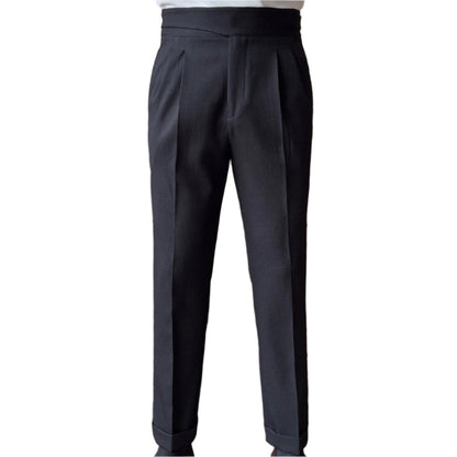 Italian style casual suit trousers