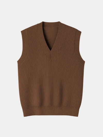 Knit Vest Waistcoat - Verocci Essentials