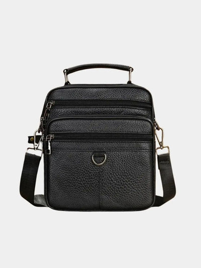 Leather Men's Shoulder Bag - Verocci Essentials
