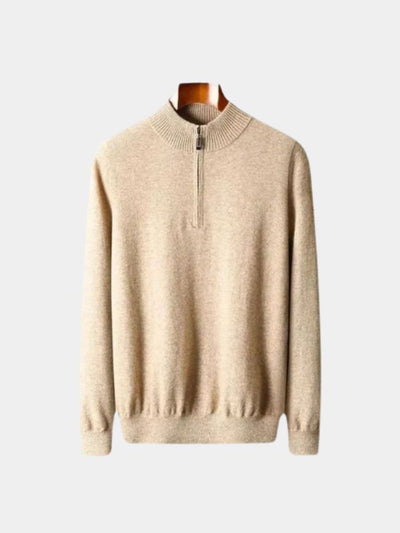 Merino Half Zip Sweater - Verocci Essentials