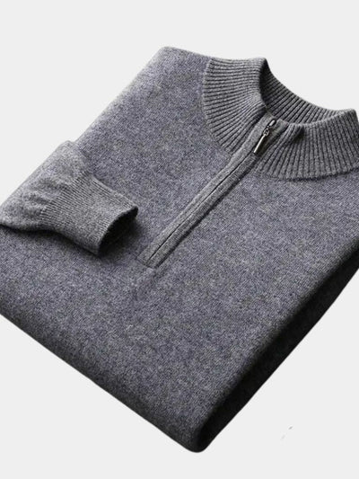 Merino Half Zip Sweater - Verocci Essentials