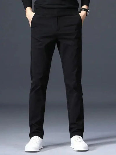 Minimalist Straight Trousers - Verocci Essentials