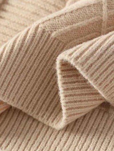 Minimalist Textured Sweater - Verocci Essentials