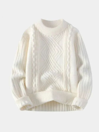 Minimalist Textured Sweater - Verocci Essentials