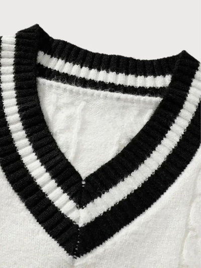 Minimalist V-Neck Sweater - Verocci Essentials