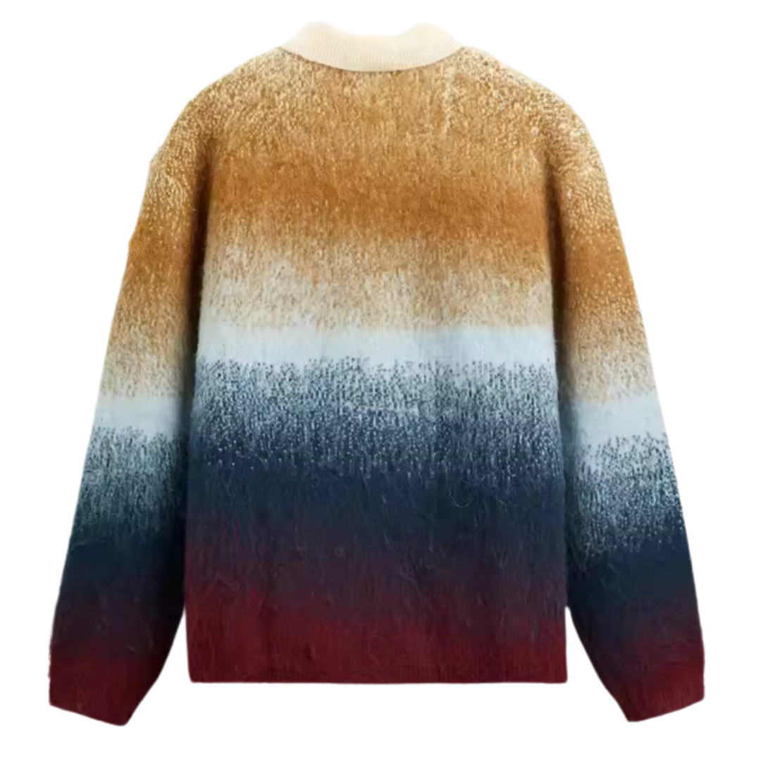 Ombre Vest  Rainbow
