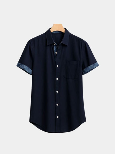 Ocean Detail Casual Shirt - Verocci Essentials