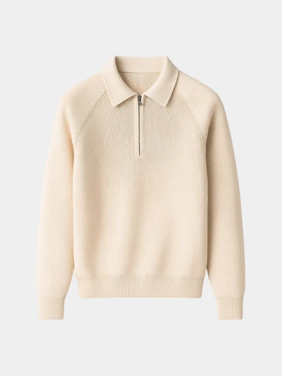 Raglan Quarter Zip Sweater - Verocci Essentials