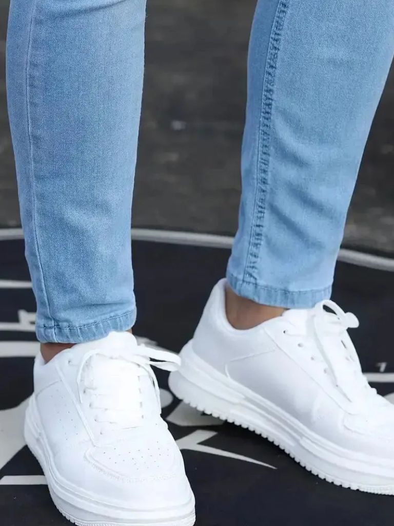 Stretchy Skinny Denim Jeans Trousers - Verocci Essentials