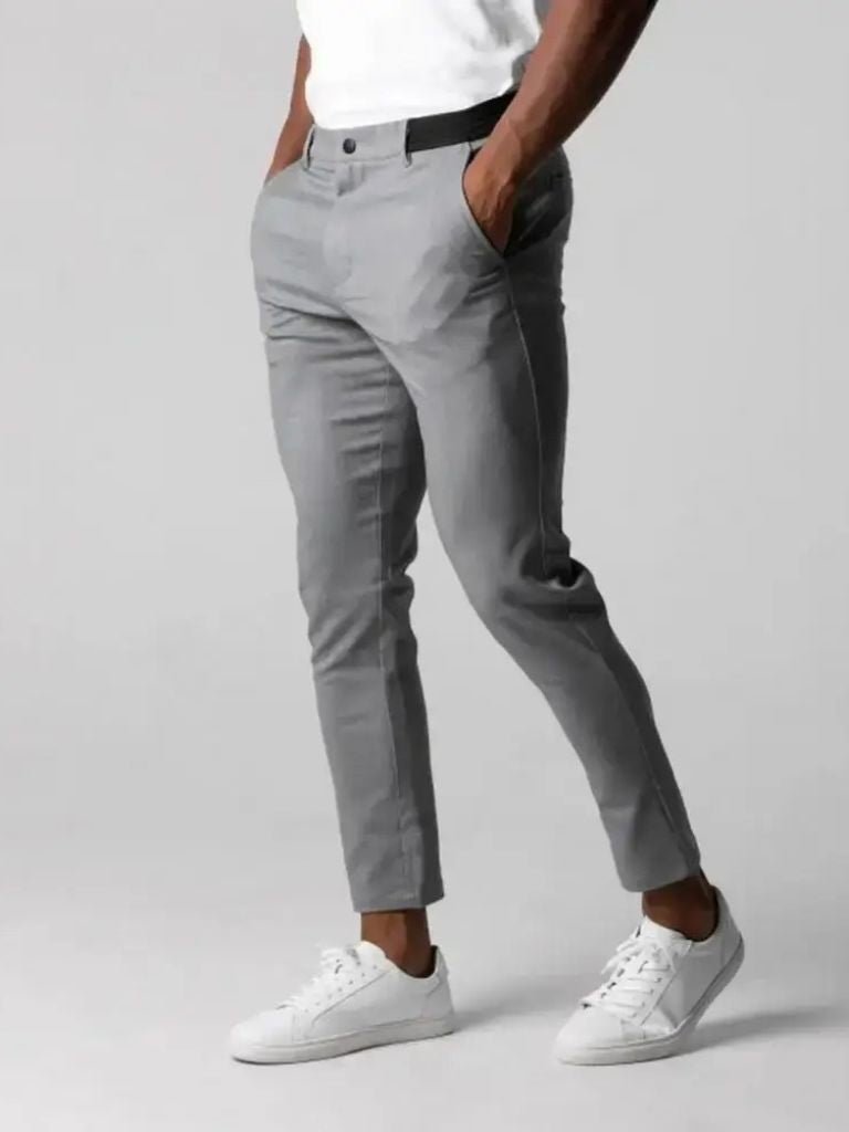 Stretchy Slim Trousers - Verocci Essentials