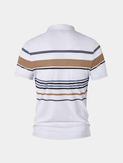 Sunset Stripe Polo – Verocci Essentials