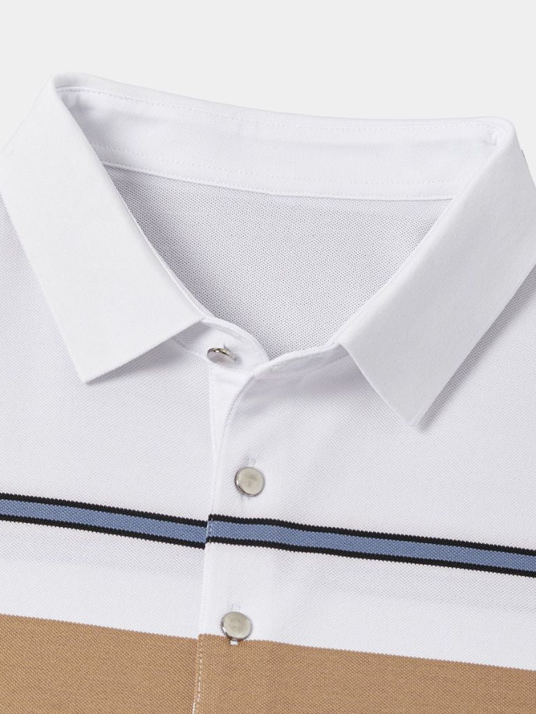 Sunset Stripe Polo – Verocci Essentials