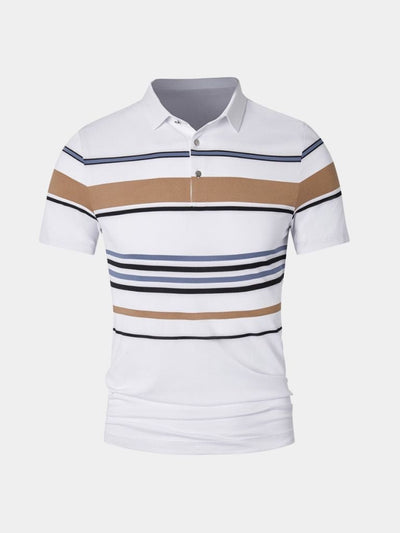 Sunset Stripe Polo – Verocci Essentials