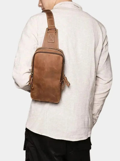 The Vanguard Leather Bag - Verocci Essentials