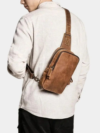 The Vanguard Leather Bag - Verocci Essentials