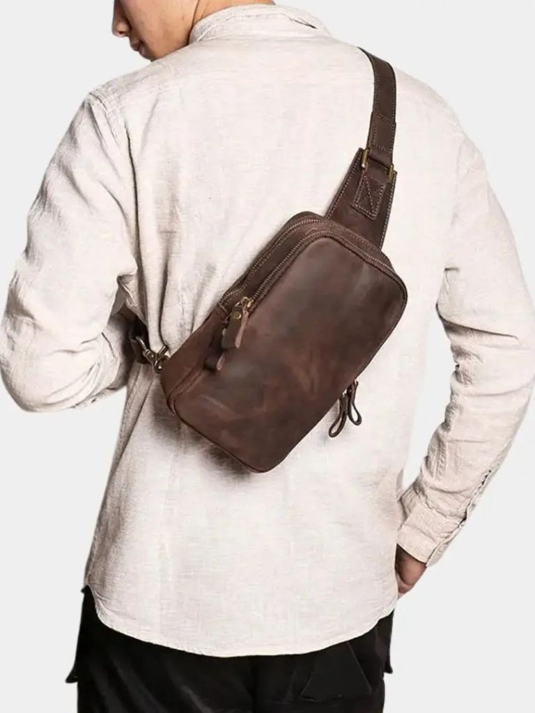 The Vanguard Leather Bag - Verocci Essentials