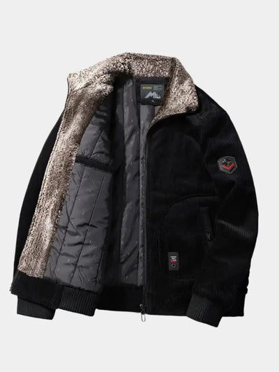 Thermal Windbreaker Corduroy Jacket - Verocci Essentials