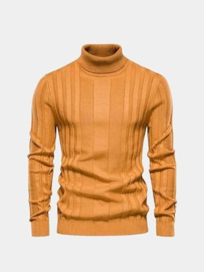 Turtleneck Knitwear Pullover Sweater - Verocci Essentials