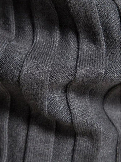 Turtleneck Knitwear Pullover Sweater - Verocci Essentials