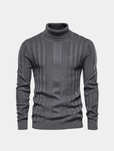 Turtleneck Knitwear Pullover Sweater - Verocci Essentials