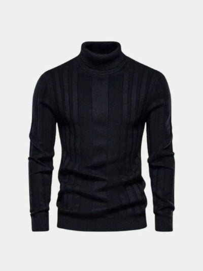 Turtleneck Knitwear Pullover Sweater - Verocci Essentials