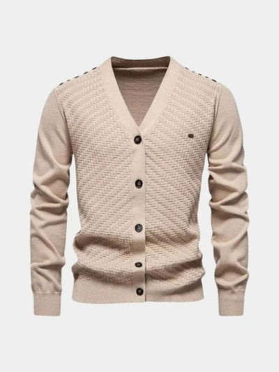 V Neck Knitwear Cardigan - Verocci Essentials